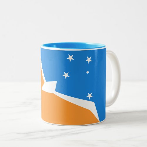 Tierra del Fuego Two-Tone Coffee Mug