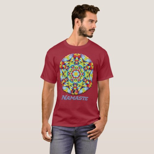 Tiers Namaste Kaleidoscope T_Shirt