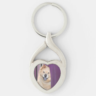 TIFFA heARTdog chow keychain