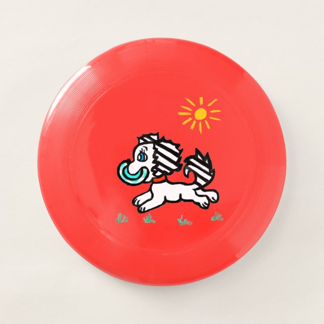 Tiffany and her Frisbee  (Front)
