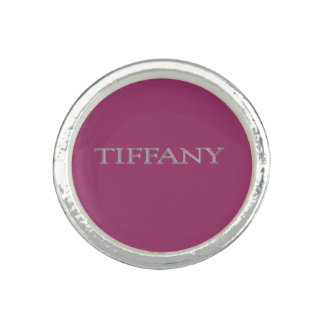 Tiffany Custom Name Ring