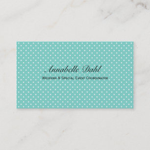 Tiffany Dot Business Card