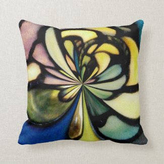 Tiffany Flow Design Throw Pillows