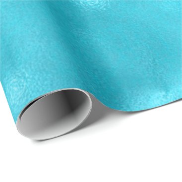 Tiffany Glitter Aqua Ocean Turquoise Glam Glass Wrapping Paper Tiffany Glitter Aqua Ocean Turquoise Glam Glass Wrapping Paper
