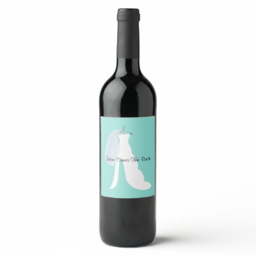 Tiffany Here Comes The Bride Wine Bottle Labels Tiffany Here Comes The Bride Wine Bottle Labels