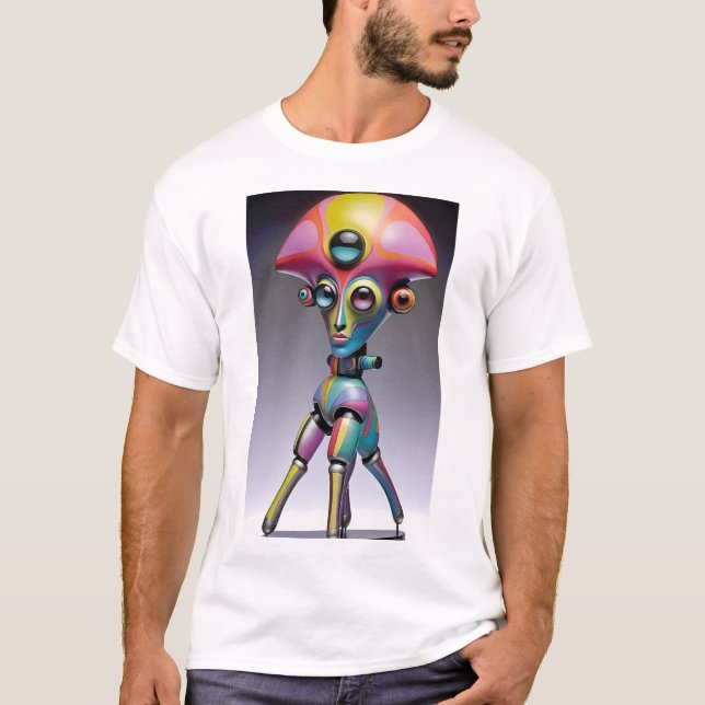 Tiffany Imp Ken Gage Pop Surrealism T-Shirt (Front)