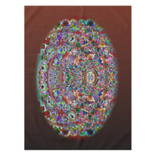 Tiffany Iris, 2080r Tablecloth