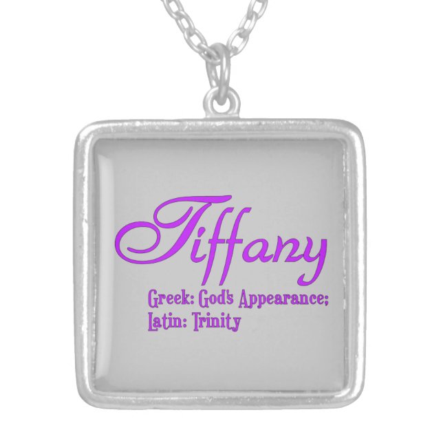 Tiffany Necklace (Front)