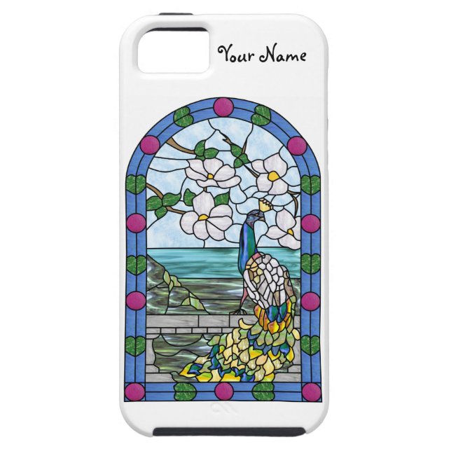 Tiffany Peacock iPhone 5 Case-Mate iPhone Case (Back)