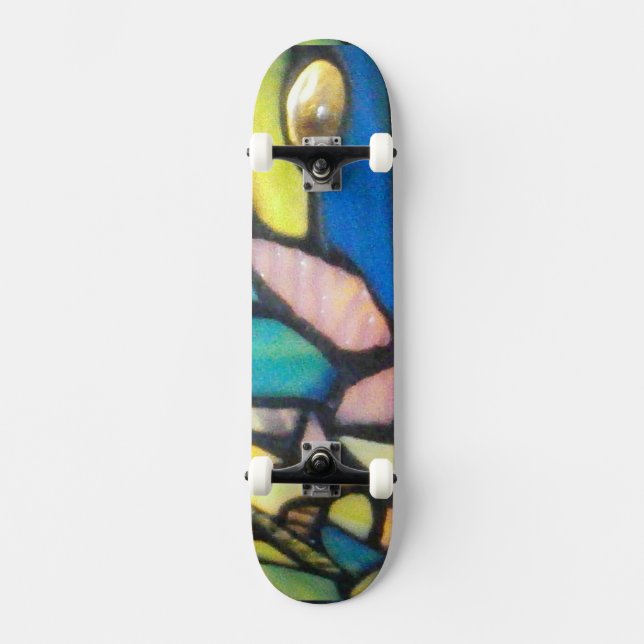 Tiffany Skateboard Deck (Front)