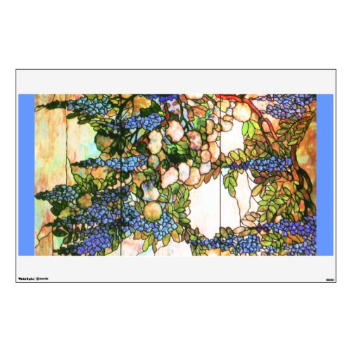 Tiffany Stained Glass Art Nouveau Wall Decal