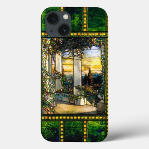 Tiffany Stained Glass Window Art iPhone 13 Case
