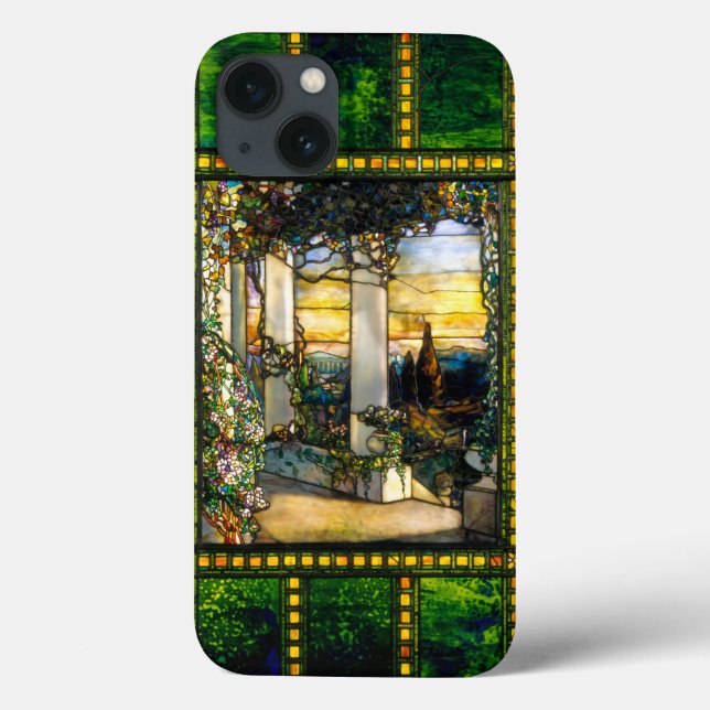Tiffany Stained Glass Window Art Case-Mate iPhone Case (Back)