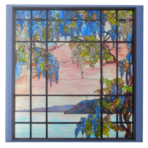 Tiffany Stained Glass Window Decorative Tile