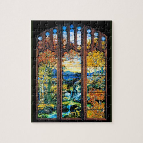 Tiffany Stained Glass Window Puzzle