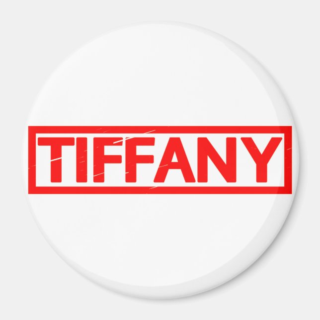 Tiffany Stamp Magnet (Front)
