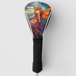 Tiffany Style Stained Glass Magical Fairy Golf Head Cover