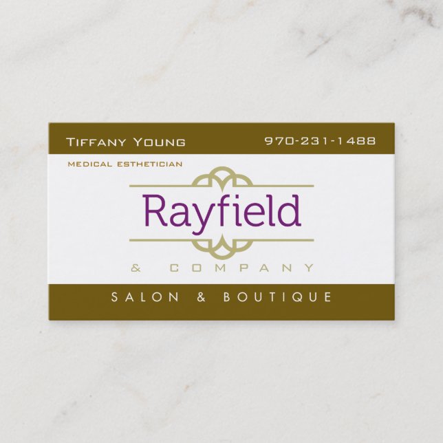 Tiffany Young Business Card (Front)