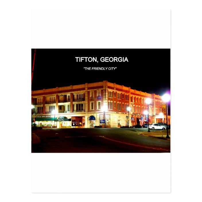 TIFTON, POSTCARD
