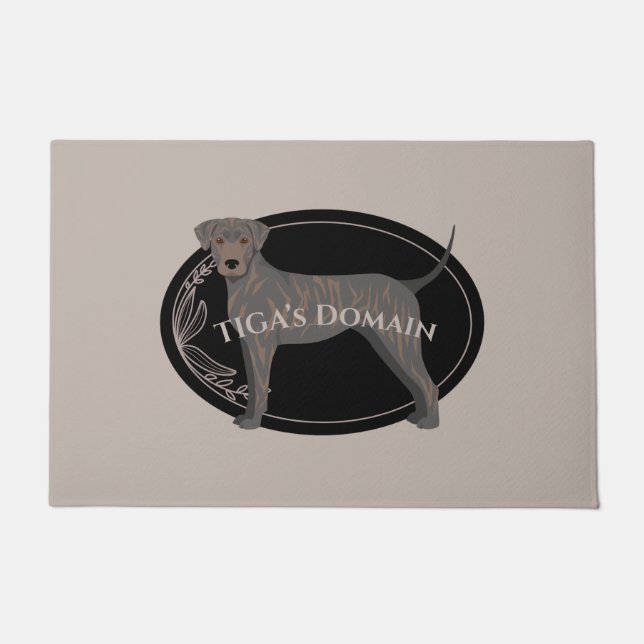 TIGA’s customizable Door Mat (Front)