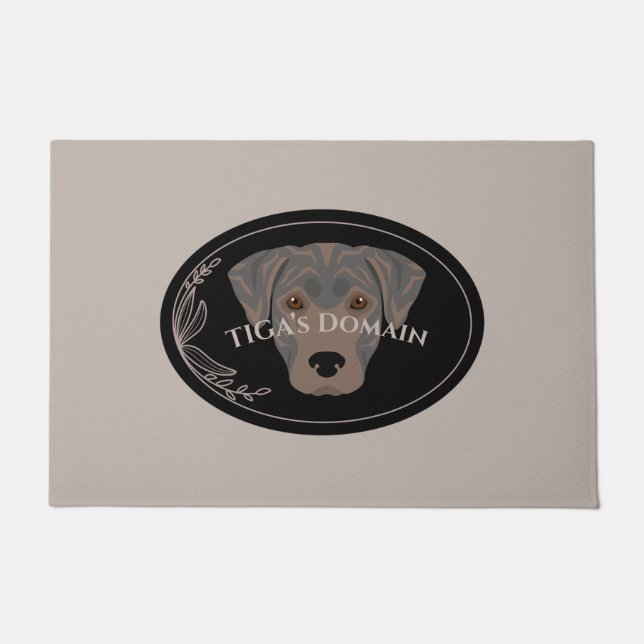 TIGA’s customizable Door Mat (Front)
