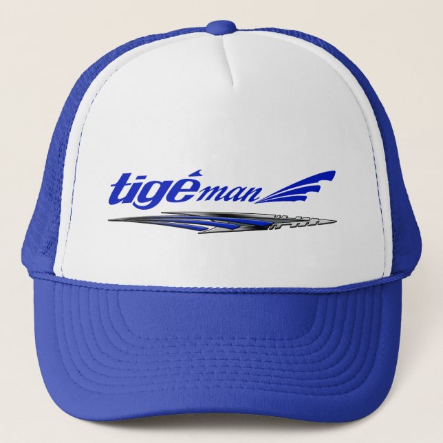 Tige Man Blue Hat (Front)
