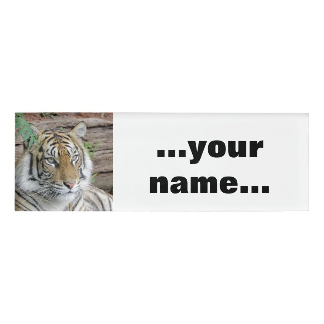Tiger_002 Name Tag (Front)