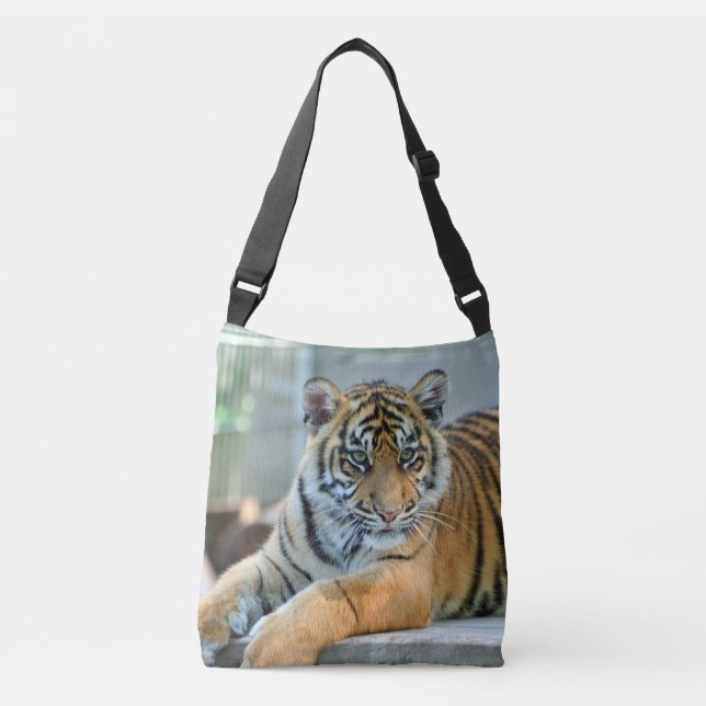 Tiger 034 crossbody bag (Front)