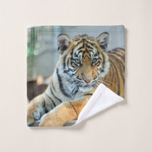 Tiger 034 wash cloth