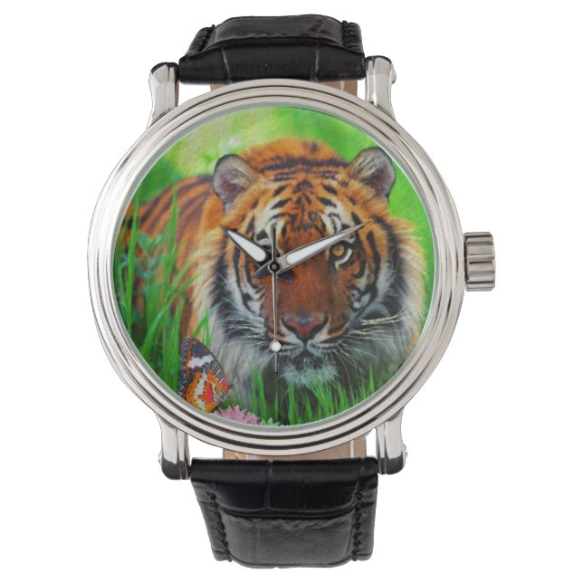 Tiger  1 Watch & Numeral Options (Front)