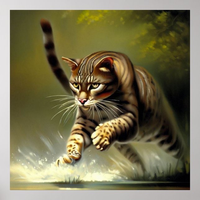 Tiger (1) Wild Cat  Poster (Front)