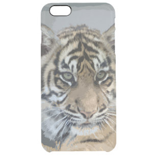Tiger_2014_0901 Clear iPhone 6 Plus Case