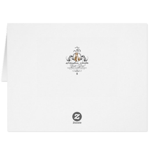 Tiger 2 - Greeting Card (Back Horizontal)