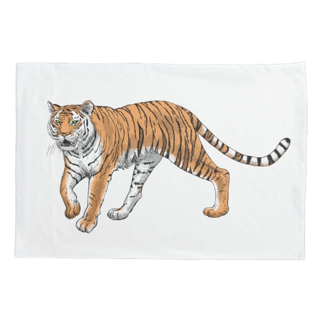 Tiger 2 pillow case (Back)