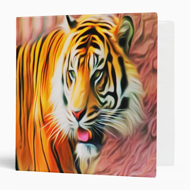 Tiger 3 Ring Binder (Front/Inside)