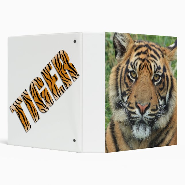 Tiger 3 Ring Binder (Background)