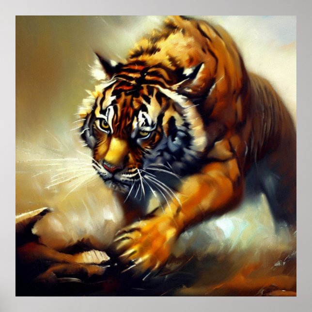 Tiger (8) Wild Cat Poster (Front)