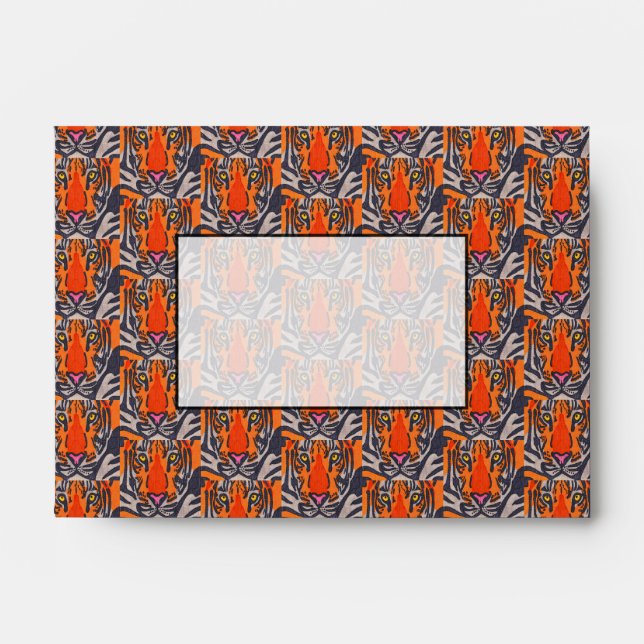 Tiger - A6 (4x6) Envelope (Front)