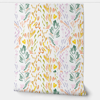 Tiger abstract scribbles  wallpaper 