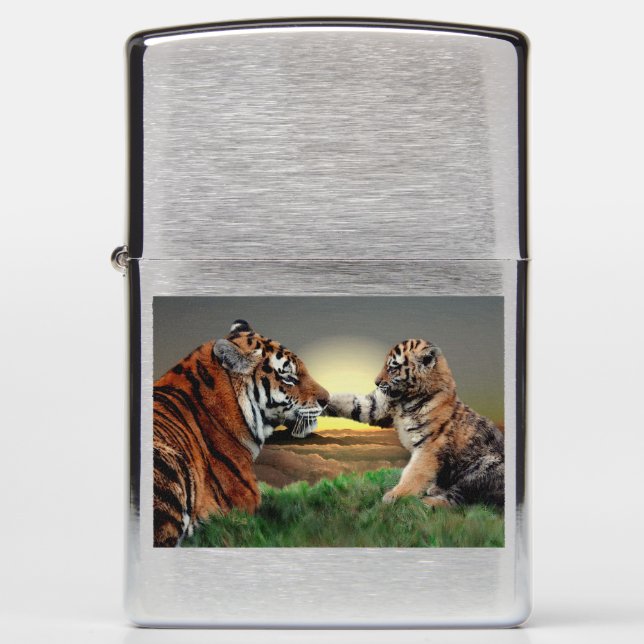 Tiger and Cub Lighter (Front)