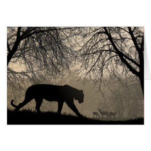 Tiger and Deer Cards