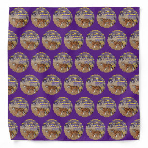Tiger and Dragon Bandana