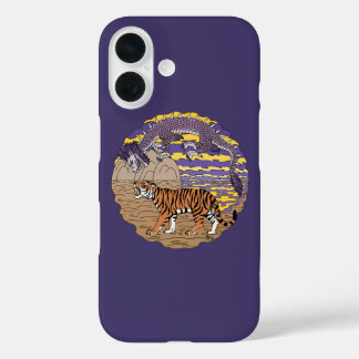 Tiger and Dragon iPhone 16 Case
