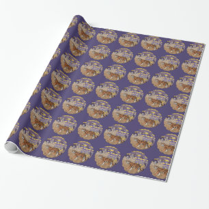 Tiger and Dragon Wrapping Paper