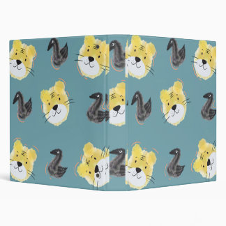 Tiger and Magpie 3 Ring Binder
