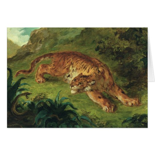 Tiger and Snake, 1858 Cards (Front Horizontal)