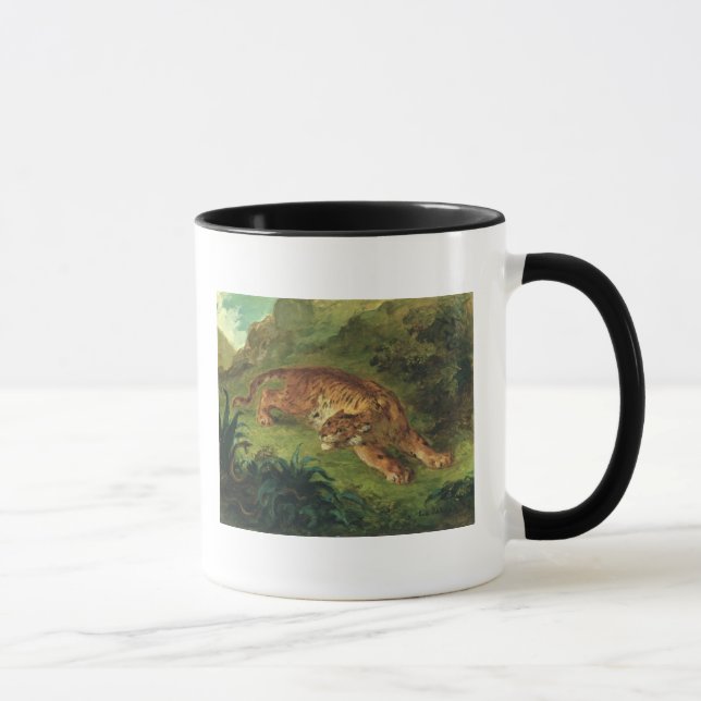 Tiger and Snake, 1858 Mug (Right)