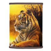 Tiger and Sunset Lamp Shade (Right)