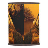Tiger and Sunset Lamp Shade (Back)