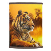 Tiger and Sunset Lamp Shade (Left)